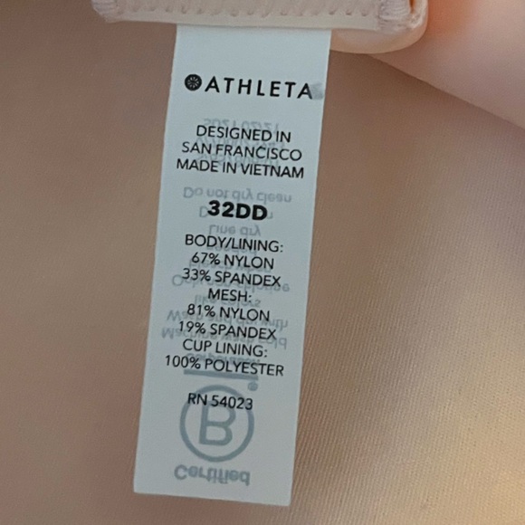 Athleta Phenomenon Bra Pink Size 32DD NWT - Picture 2 of 6